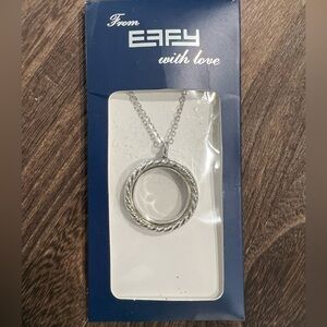 EFFY Glass Locket Necklace 24” D18
